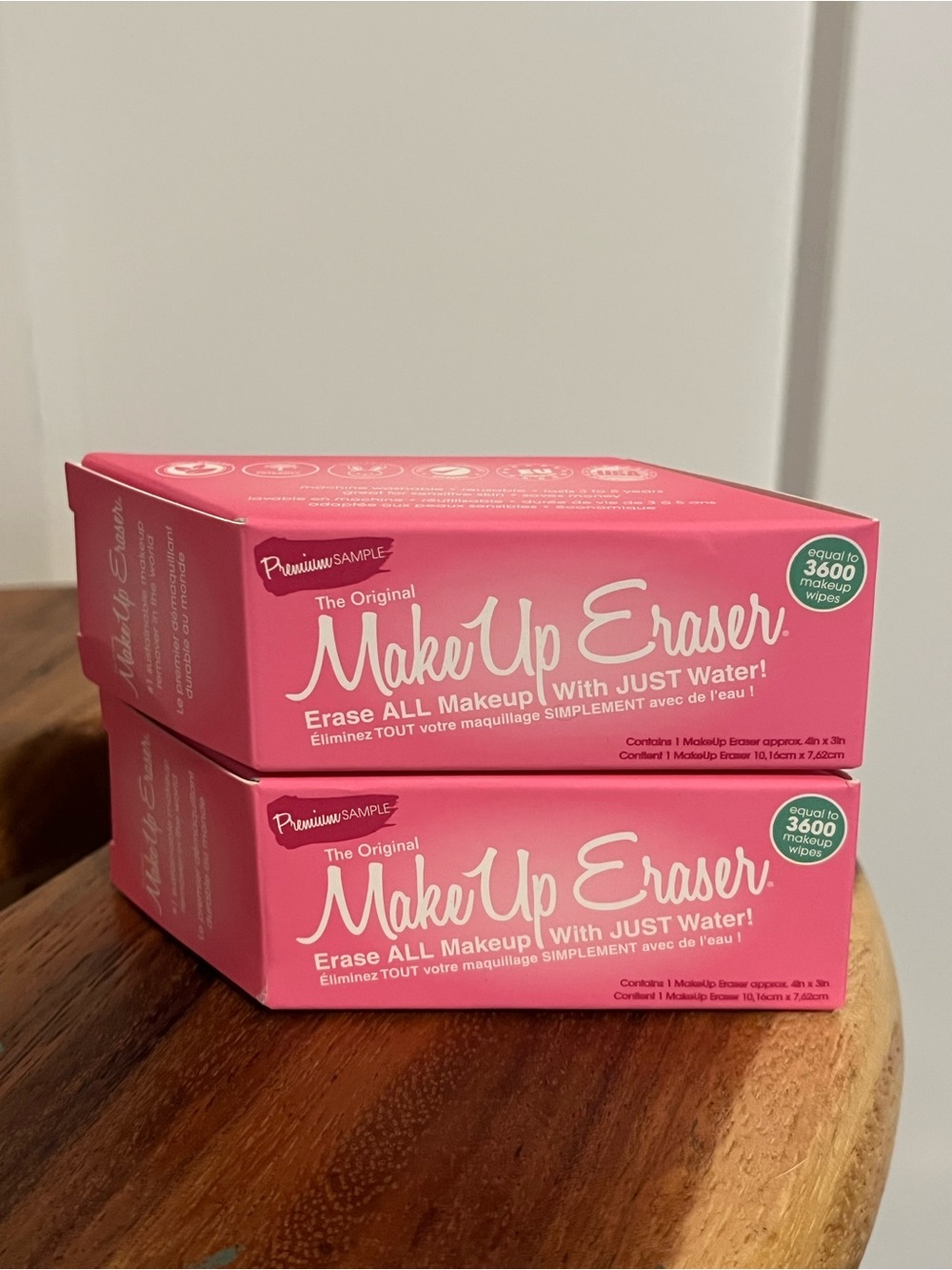 TWO MakeUp Eraser Original Makeup Remover Cloths - Travel Size